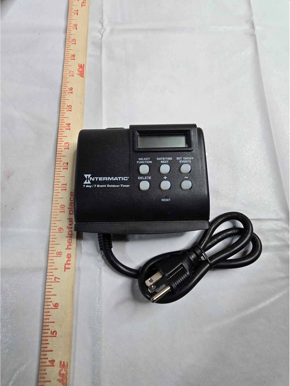 Intermatic HB880R Outdoor Digital Timer 7-Day Programmable 2-Outlet Unused